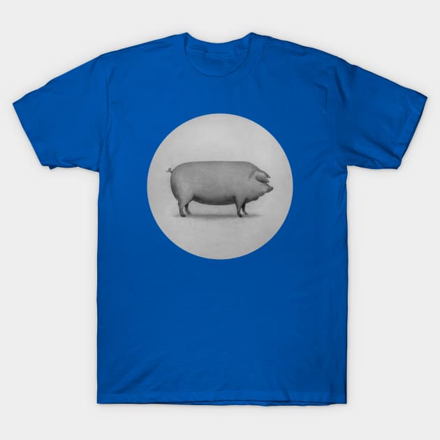 Perfect Pig circle T-Shirt by Terry Fan